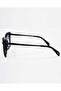 Celeste Women's Fashion Sunglasses | Gloss Black Frame with Purple Gradient UV400 Lenses - 5