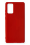 Aconcept Galaxy Note 20 Case Nano Inside Velvet Silicone (20348) - Red