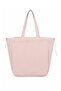 Embroidered Charmlı Shoulder Bag Pink - 3