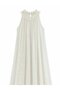 Ecru Collar Lace Long Dress - 3438 - 2