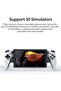 M28 Handheld Game Console - 7.1-Inch IPS Portable Retro Gaming Console with Linux System, 4000mAh Rechargeable Battery, RGB Lighting, Kickstand & Multi-Platform Game Emulator - 3