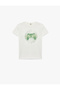 Cotton Crew Neck Short Sleeve Printed T-Shirt