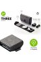 3-in-1 Travel Charger with MagSafe - Magnetic Wireless Charging Hub - Fast Wireless Charging for iPhone 16/15/14/13/12, Apple Watch, AirPods Pro 3rd Gen - 4