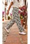 Girl's Wide-Leg Pleated Pants / Children's Wide-Leg Pants / Patterned Pleated Pants - 2