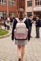 Water Resistant Satin Fabric Unisex Multi-Compartment Middle School,High School School Backpack Travel Bag - 3