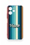 Redmi 12 Compatible Vintage Patterned Silicone Case - 2