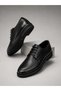 N1989 Black Eva Genuine Leather Classic Men's Shoes