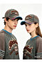 Men Women Retro Street Hat Double Color Block Design Adjustable Distressed Festival & Daily Hat - 7