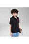 Kids’ Slim Fit Lion Embroidered Cotton Polo - 8