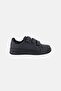 Kids Boy Velcro Casual Shoes, Black - 4
