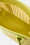 Women Daisy Woven Tote Bag, Yellow - 2