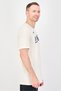 x MLB Men Sportswear Fit Short Sleeve Los Angeles Dodgers Baseball T-Shirt, Cream - 2