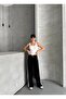 Double Stripe Oysho Modal Fabric Palazzo Bottom