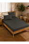 Striped Satin Elastic Bed Sheet Set – Elegance and Ultimate Comfort with Hotel-Style Comfort - 2
