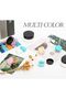 Acrylic Clear Round Jars, 3.8 * 2cm Mini Plastic Storage Containers, Leak-Proof Sample Jar - 6