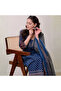 Navy Blue Cotton Blend Salwar Suit - ALV2048 | Navy Blue-Size:XL-42-Inches - 4