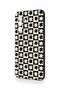 Samsung A17 Compatible Flower Motif Checkered Pattern Silicone Case - 4
