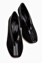 Conny Black Suede Blunt Toe Women's Heeled Shoes - 4
