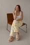 Women's 100% Cotton Patterned Relax Fit Pajama Set