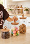 4468 Handmade Vacuum Lid 3-Piece Glass Jar Set Vacuum Lid Storage Organizing Container Set - 2