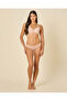 Women Beige Textured Bikini Briefs (Pack Of 3) - 3