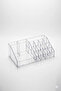 Transparent Acrylic Bathroom Cosmetic Organizer Organizer 13X22X8 cm - 3