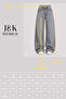 Baggy Loose Pocket Wide Leg Retro Look Jeans - 3