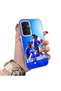 Samsung Galaxy A26 Compatible Silicone Edge Hard Back Case Couple Phone Case with Mbappé Pattern