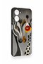 Realme 10 Compatible Zebra and Giraffe Patterned Silicone Case - 3