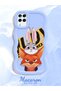 Samsung Galaxy A12 Compatible Case Camera Protector Blue Silicone Couple Phone Case Rabbit Pattern - 2