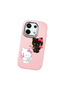 Poco X6 5g Compatible Case with Camera Protector Pink Silicone Couple Phone Case with Kitty Pattern - 3