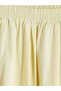 Xside Yellow Straight Midi Women's Skirt - 6