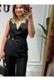 Women's Noir Pleated Suit - 3