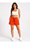 Quick-Drying, Mesh-Lined, Pocketed, Lace-Up Swim Shorts with a Pattern.