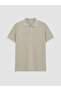 Rmz Gi̇yi̇m Farkiyla Devrik Roba Collar Ribbed Men's T-Shirt - 6