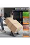 Heavy Duty 2-in-1 Aluminum Rolling Computer Cart – 650 lbs Capacity – Stair Climbing Hand Truck with Triangle Wheels, Dual Handles – For Office, Warehouse, Moving – 200kg Load-Bearing, 46x51.5x152cm - 5