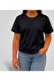 Çocuk %100 Pamuk Basic Regular/Normal Kalıp Kısa Kol Örme T-Shirt - 3