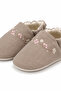Baby Girl Floral Embroidered Home Slippers - 2
