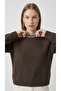 Soft Textured Shiny Stone Detailed Knitwear Sweater - 3