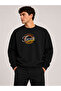 Focus Printed Crew Neck 2 Thread Sweatshirt