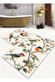 Birds, Non-Slip, Non-Shedding Base, 2-Piece Bathroom Rug (60X100 - 50X60Cm)