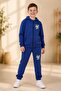 Armikids School Fashion Printed Zippered Tracksuit Set