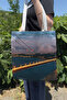 California 2 V3 Double Sided Summer and Winter Canvas Print Tote Bag