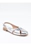 Ceylan 873 Silver A. Open Women's Ballerinas - 6