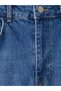 Lcw Modest Indigo Balloon Fit Women's Jean Pants - 6