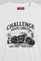 White 100% Cotton Oversized Plus Size Men's Printed T-Shirt - 3XL 4XL 5XL 6XL 7XL 8XL 9XL 10XL 11XL T-Shirt - Relaxed Fit - 6