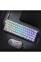 لوحة مفاتيح الألعاب الميكانيكية Dragonborn 61 Keys Compact RGB مع مفتاح بني لمسي، Pro D - 4