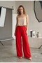 Red Chiffon Tiril Tiril Pantalon - 2