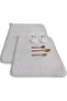 2 Pack Dish Drying Mat for Kitchen Counter, Microfiber Ultra Absorbent Dish Drainer Mats, Large Size
