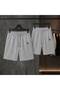 Sport Shorts 2-Pack Thin Summer Sweat-Absorbing X Printed Women's / Men's Unisex Model